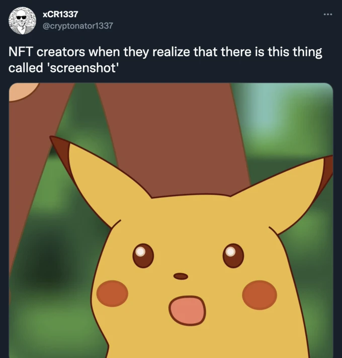 Screenshotting NFTs | Copypasta