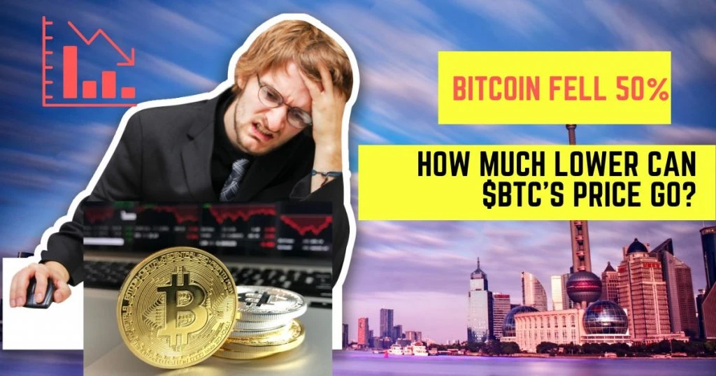 Bitcoin Fell 50% How Much Lower Can $BTC's Price Go?