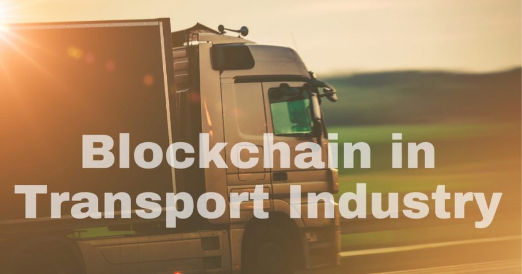 Over The Road Trucking Blockchain