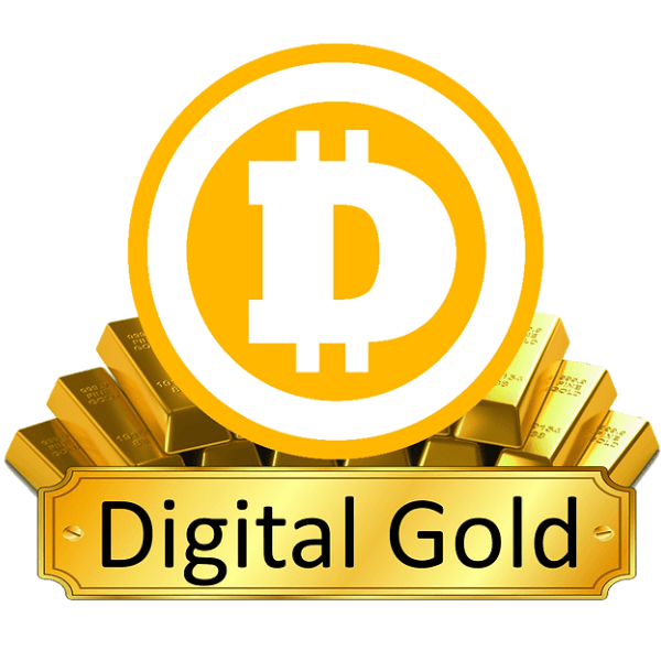 Digital Gold Token Logo